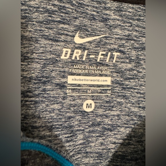 Nike Dri-Fit Running Quarter Zip Pullover Size Medium - Picture 5 of 5